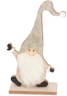 Ozdoby bożonarodzeniowe - Skrzat Drewniany Figurka Do Postawienia 22,5 cm - miniaturka - grafika 1