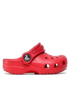 Crocs Klapki Classic Clog T 206990 Czerwony - Buty dla chłopców - miniaturka - grafika 1