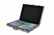 Zestawy do pokera - Garthen Pokerowy zestaw ULTIMATE walizka 1000 żetonów - miniaturka - grafika 1