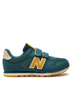 Buty dla chłopców - New Balance Sneakersy PV500FSG Zielony - miniaturka - grafika 1