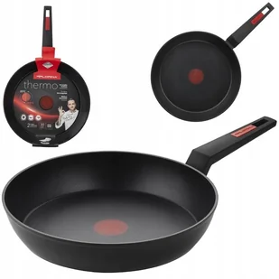 Patelnia nieprzywierająca 30 cm teflon Florina Thermo sensor INDUKCJA - Patelnie - miniaturka - grafika 1