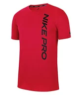 Koszulki męskie - Nike Męski t-shirt M Np Ss Top Npc Burnout czerwony/czarny (University Red/Black) M CU4975-657 - miniaturka - grafika 1