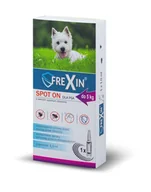 Artykuły przeciw pasożytom - FREXIN FREXIN Krople przeciw ektopasożytom dla psa do 5 kg 1 ml - miniaturka - grafika 1