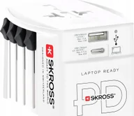 Akcesoria podróżnicze - Skross Skross MUV USB AC65PD + kabel USB-C - miniaturka - grafika 1