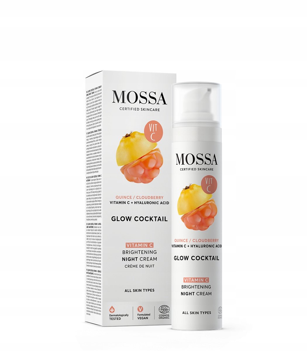 Krem na noc z witaminą C rozjaśniająco-odżywczy Mossa by Madara 50 ml