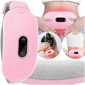 Masażery - Pas Grzewczy Masażer Usb Ogrzewacz Na Bóle Brzucha Pleców Okres Lędźwie - miniaturka - grafika 1