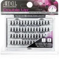 Sztuczne rzęsy i akcesoria - Ardell Double Individuals zestaw 56 kępek rzęs Medium Black - miniaturka - grafika 1