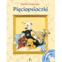 Pięciopsiaczki Wyd 17 + CD Wanda Chotomska - Książki edukacyjne - miniaturka - grafika 1