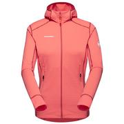 Bluza damska Mammut Taiss Light ML Hooded Jacket Women Rozmiar: L / Kolor: różowy