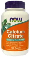 Witaminy i minerały - Now Foods NOW Calcium Citrate 100tabs - miniaturka - grafika 1