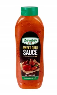 Sos 875ml Chili słodki Sweet Chili DEVELEY - Majonezy i dressingi - miniaturka - grafika 1
