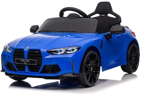 Ragil BMW m4 NIEBIESKI Auto na akumulator EVA Skóra pilot Akumulator litowo-jonowy EDUKAMP