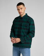 Koszule męskie - Męska koszula Lee ZIPPED OVERSHIRT S - miniaturka - grafika 1