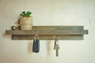 Wieszaki i stojaki - Wieszak na klucze z półką Semplice - miniaturka - grafika 1
