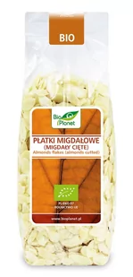 Bio Planet Płatki migdałowe (migdały cięte) BIO 300 g 000-6751-987ED - Zdrowa żywność - miniaturka - grafika 1