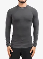 Bluzy sportowe męskie - Bluza termoaktywna Brubeck Extreme Thermo Sweatshirt - d.grey - miniaturka - grafika 1