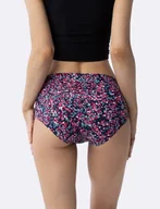 Majtki damskie - FIGI JULIMEX CRANBERRIES MAXI (kolor granat, rozmiar XL) - miniaturka - grafika 1