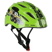 Kaski rowerowe - Nils EXTREME MTW01 LED ZIELONY ROZM. XS (44-48 cm) KASK EXTREME 16-70-081 - miniaturka - grafika 1