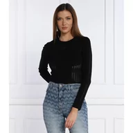 Swetry damskie - Patrizia Pepe Sweter | Slim Fit - miniaturka - grafika 1