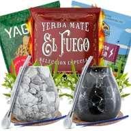 Yerba Mate - Zestaw Yerba Mate Energia DLA DWOJGA Matero Bombilla - miniaturka - grafika 1