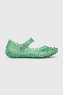 Buty dla dziewczynek - Melissa baleriny dziecięce kolor zielony - grafika 1