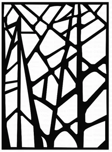 Dekoracja Ścienna Panel 3D Ażur Geometryczny R115 - Dekoracje domu - miniaturka - grafika 1