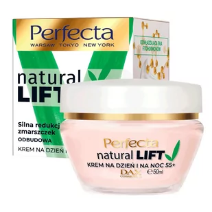Perfecta Natural Lift krem na dzień i na noc 55+ 50ml - Kremy do twarzy - miniaturka - grafika 1