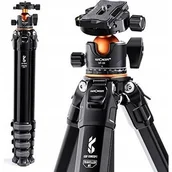 Statywy fotograficzne - Statyw Kf Profesjonalny Statyw Do Aparatu / Kamery - Głowica 3d 15kg / K&amp;f Kf09.105 - miniaturka - grafika 1