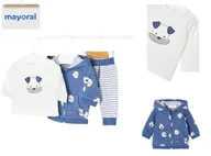 Moda i Uroda OUTLET - Dres 3-częściowy dla niemowlęcia r.80 - miniaturka - grafika 1