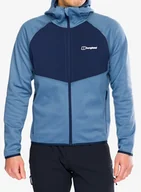 Kurtki męskie - Bluza z kapturem Berghaus Trawden Jacket - trooper/dusk - miniaturka - grafika 1