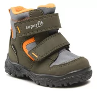 Buty dla chłopców - Śniegowce Superfit GORE-TEX 1-000047-7010 M Green/Orange - miniaturka - grafika 1