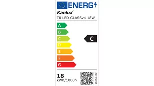 Kanlux T8 LED GLASSv4 18W-NW LAMPA Z DIODAMI LED 33212 - Świetlówki - miniaturka - grafika 1