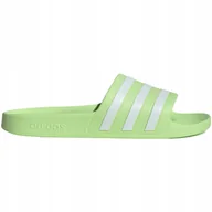 Klapki i japonki męskie - 43 Klapki adidas Adilette Aqua Slides zielone IF6046 43 - miniaturka - grafika 1