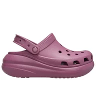 Klapki i japonki damskie - Klapki damskie Crocs Classic Crush Clog 207521-5CZ - fioletowe - miniaturka - grafika 1