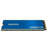 Dyski SSD - ADATA Dysk SSD Legend 710 512GB PCIe 3x4 2.4/1 GB/s M2 ALEG-710-512GCS - miniaturka - grafika 1
