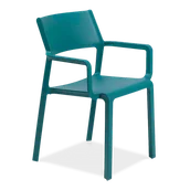 Pozostałe meble ogrodowe - Nardi Krzesło ogrodowe Trill Armchair turkusowe 40250.49.000 - miniaturka - grafika 1