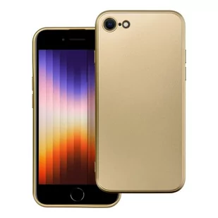 OEM Futerał Metallic Do Iphone 7 / 8 / Se 2020 / Se 2022 Złoty - Etui i futerały do telefonów - miniaturka - grafika 1