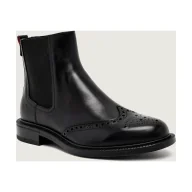 HUGO Skórzane sztyblety Lysander_cheb_pllt