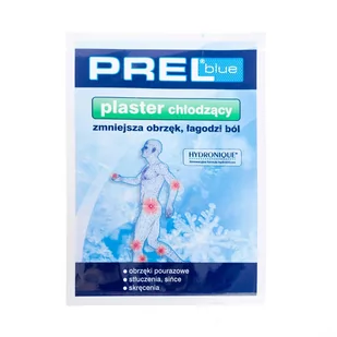 GENEXO SP. Z O.O. PREL BLUE Plaster chłodzący 1 szt - Apteczki i materiały opatrunkowe - miniaturka - grafika 1
