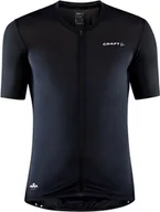 Koszulki rowerowe - Craft ADV Aero Jersey Men, czarny M 2022 Koszulki kolarskie - miniaturka - grafika 1
