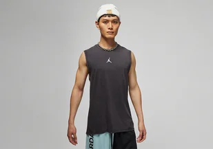 Nike Air Jordan Dri-Fit Sport Sleevelees Top Black - Koszulki męskie - miniaturka - grafika 1