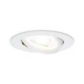 Lampy pozostałe - Paulmann Premium EBL Nova okrągły schwenkb maks. 35 W 230 V GU10 51 MM Biały mat/Alu-cynk 93639 - miniaturka - grafika 1