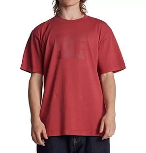 Koszule męskie - Quiksilver DC Star Pigment Dye HSS Koszula męska, Różowy, S - grafika 1
