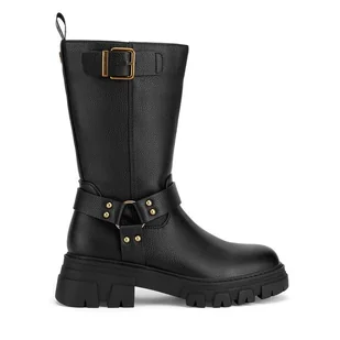 Botki MEXX MI001805043W Czarny - Botki damskie - miniaturka - grafika 1