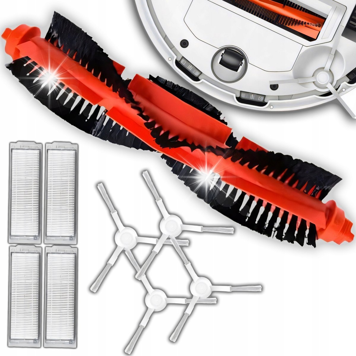 SZCZOTKI FILTRY DO XIAOMI MI ROBOT VACUUM MOP PRO/ VACUUM MOP P/VIOMI V3 V2