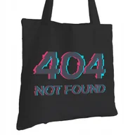 Torby i wózki na zakupy - Torba Bawełniana dla Programisty Czarna Prezent ekologiczna Trwały Nadruk - miniaturka - grafika 1