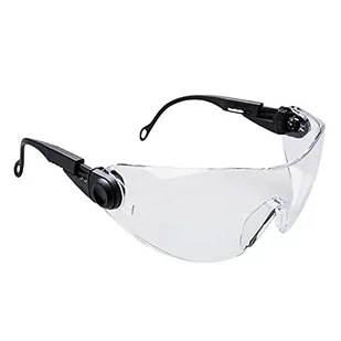 PORTWEST Regulowane okulary ochronne PW31 PORTWEST - przezroczyste (PW31CLR) PW31CLR - Ochrona oczu i twarzy - miniaturka - grafika 1