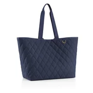 Torby i wózki na zakupy - Torba classic shopper XL rhombus midnight gold, 26 l, Reisenthel - miniaturka - grafika 1