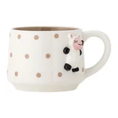 Kubki dla dzieci - Biały ceramiczny kubek dla dzieci na kakao 370 ml Dolly – Bloomingville Mini - miniaturka - grafika 1