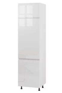 Rimini Słupek Wysoki Lewy D-60-220 Biały Połysk - Meble kuchenne - miniaturka - grafika 1